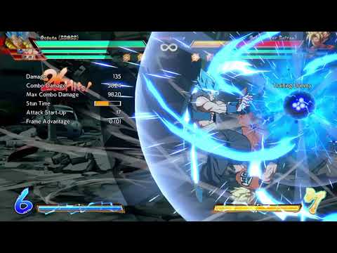 DBFZ GOGETAS DAMAGE IS OBNOXIOUS another soul strike link combo