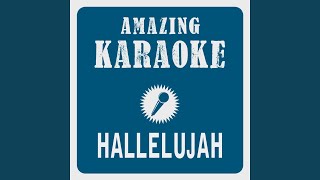 Hallelujah (Karaoke Version) (Originally Performed By Alexandra Burke)
