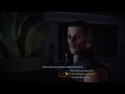 Mass Effect 2 : Thane loyalty mission ( Renegade )