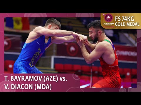 Gold Medal • FS 74Kg • Turan BAYRAMOV (AZE) vs. Vasile DIACON (MDA)