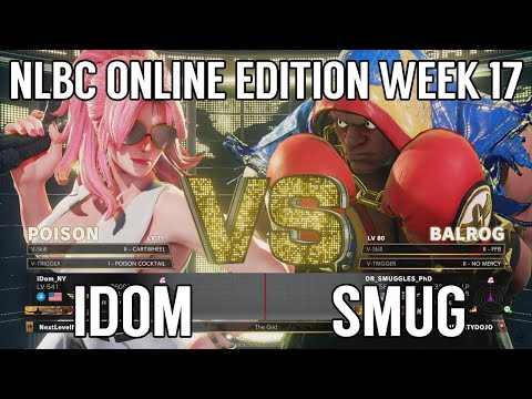 Street Fighter V Winners Final - iDom (Poison) vs SMUG (Balrog) @ NLBC Online Edition #17