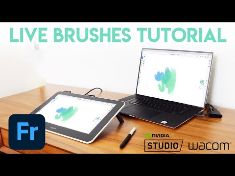 Adobe Fresco Live Brush Tutorial with Artist Laura Price | Adobe Creative Cloud