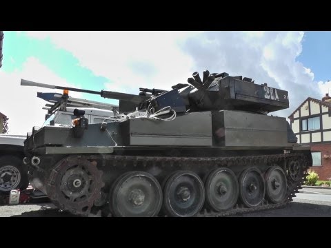 CVRT Sabre...  First movement, for some years, under its own power !!