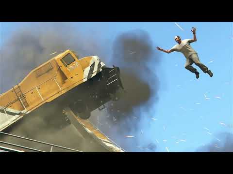 48 - GTA V - Descarrilhado - PS4 - Gameplay