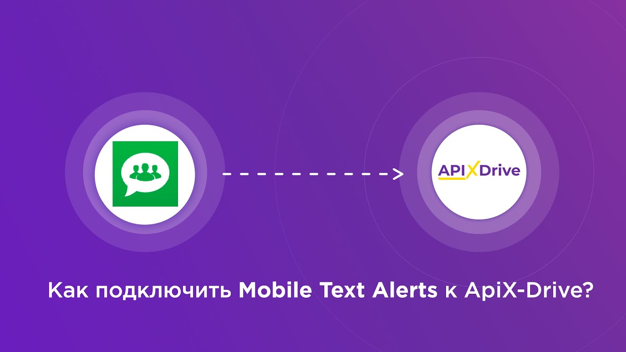 Подключение Mobile Text Alerts