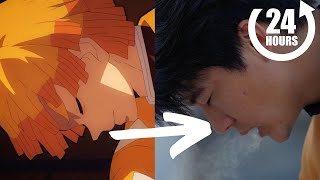 ZENITSU'S THUNDER FLASH in 24 HOURS! - Demon Slayer | RE:Anime