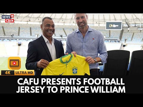 Football Icon Cafu Honors Prince William Ahead Of Earthshot Event | Royal Family News | 4K
