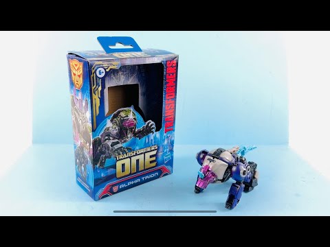 Transformers One Prime Changers ALPHA TRION Video Review
