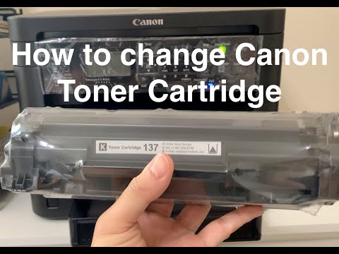 How to change Canon Toner Cartridge | IsThisUseful?
