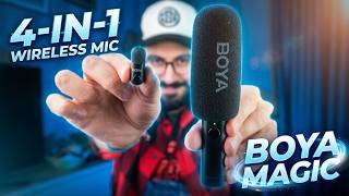 4-in-1 Wireless Mic | BOYA Magic Review