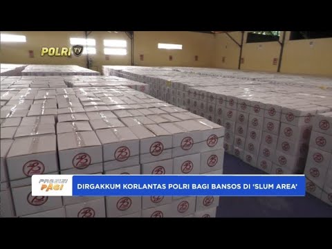 DIRGAKKUM KORLANTAS POLRI BAGI BANSOS DI &lsquo;SLUM AREA&rsquo;