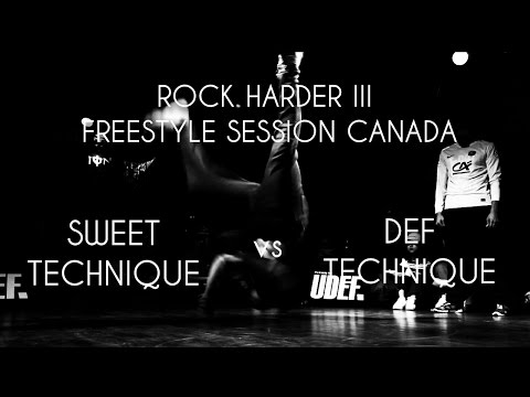 Semi Finals - Sweet Technique vs Def Technique | Rock Harder III | BBOY NORTH
