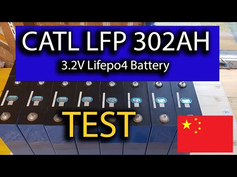 Lifepo4 CATL 302ah aus China bekommen erster Eindruck und TEST (Teil1)