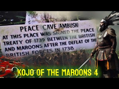 KING CUDJOE OF THE MAROONS 4 OF 4 - THE DEFEAT OF THE BRITISH BY JAMAICAN MAROONS
