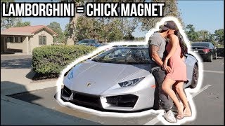 My LAMBO is a CHICK Magnet!