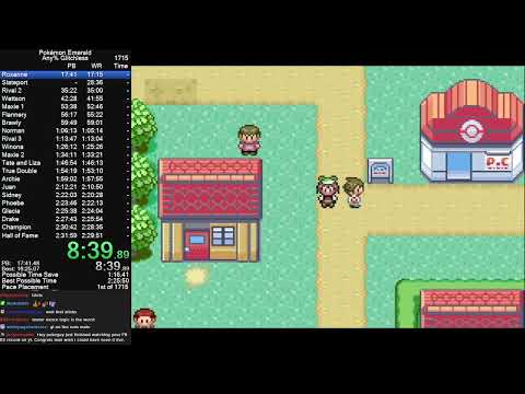 Pokemon Emerald Any% Glitchless Speedrun in 2:31:49