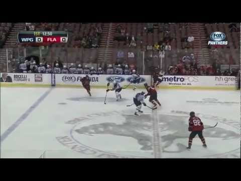 Winnipeg Jets Vs Florida Panthers - Highlights 1/31/13