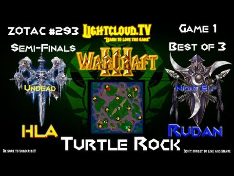 HLA (UD) VS Rudan (NE) - WC3 G1 - ZOTAC 293 SF