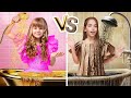Rich Vs Broke PRINCESS MORE Diana And Roma Challenges