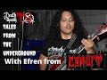 TALES FROM THE UNDERGROUND EFREN CARDONA CORRUPT INTERVIEW