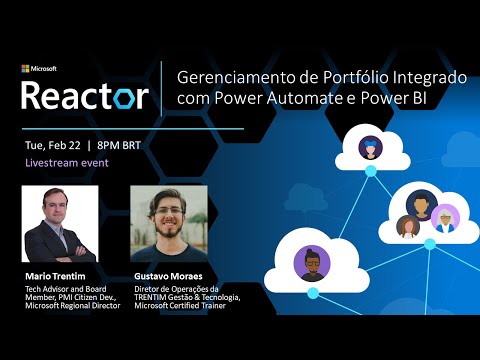Gerenciamento de Portfólio Integrado com Power Automate e Power BI