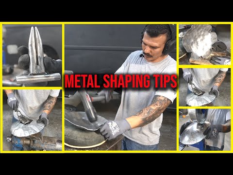 Metal Shaping basics | Sheet metal shaping with Only hand tools | Understanding how to shape metal