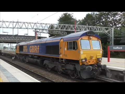 66704 (6K50 Toton-Crewe) @ Stafford - 30th July 2014
