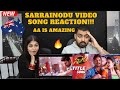 SARRAINODU VIDEO SONG Reaction By An AUSTRALIAN Couple Allu Arjun Dance Reaction AA Is Amazing