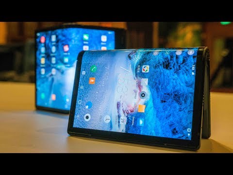 Hands-on With the World’s First Foldable Smartphone