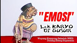 Download lagu 'DIGUSUR ' LEK KARYO EMOSI - Wayang Kampung Sebelah (WKS) mp3