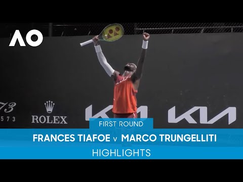 Frances Tiafoe v Marco Trungelliti Highlights (1R) | Australian Open 2022
