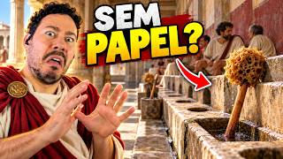 Como os Romanos se Limpavam SEM Papel Higiênico?