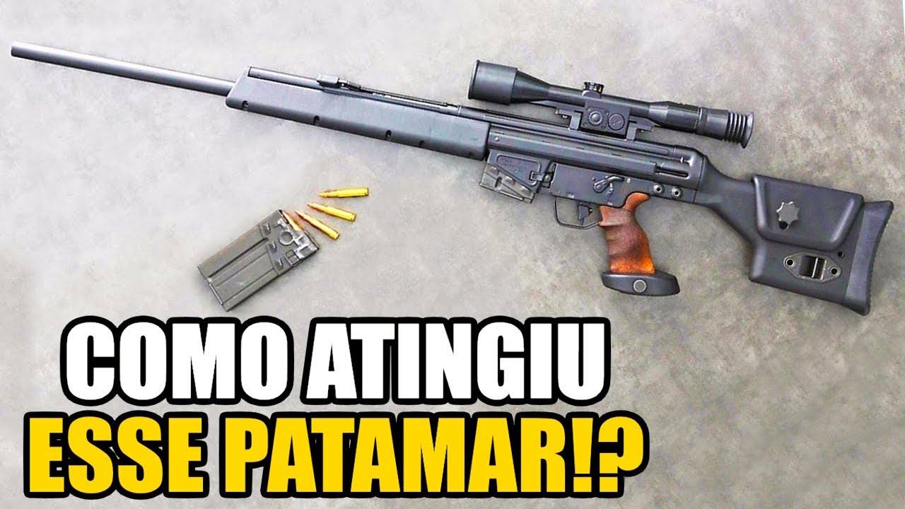 HK PSG1: o melhor fuzil de franco-atirador do mundo!