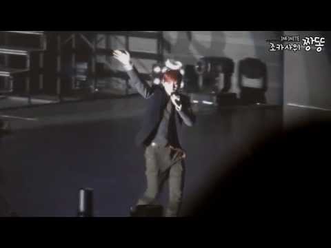 fancam] 121122 infinite arena tour at yoyogi cute dongwoo