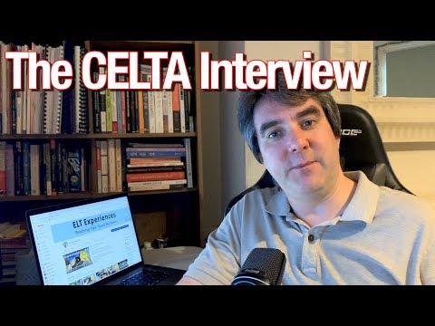 💡👩‍🏫👨‍🏫 The CELTA Interview: Common CELTA Interview Questions 👩‍🏫👨‍🏫💡
