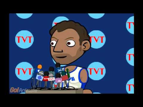 super nieuws de basketballer en de reporter