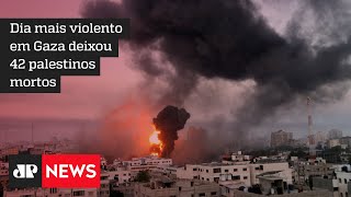 Conflito entre israelenses e palestinos completa uma semana