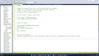 35.SQL SERVER   TRIGGERS INTRO