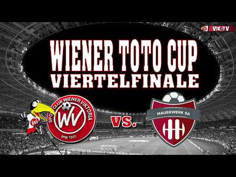TOTO CUP Viertelfinale Teaser // SC Wiener Viktoria - Mauerwerk Sport Admira