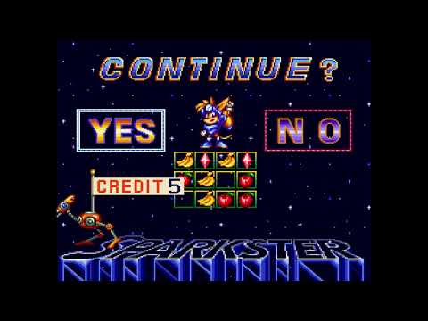 Game Over: Sparkster (SNES)