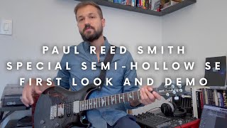 Video thumbnail for PRS Special Semi-Hollow SE First Look And Demo by Ricardo Grilli