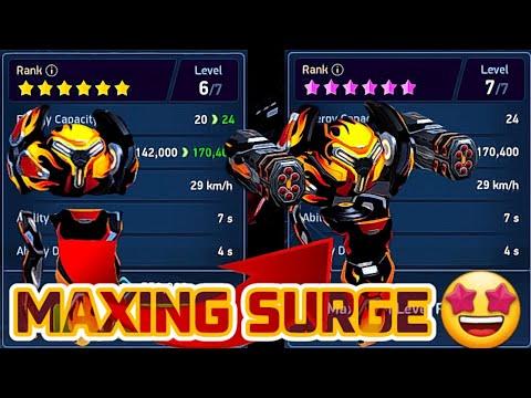MAXING SURGE 🔥🔥🔥|dual Missile Rack 12|Surge Max.|Mech Arena|NoobMastr2.0