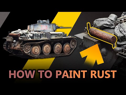 How to paint rusty exhausts | Easy rust paint guide