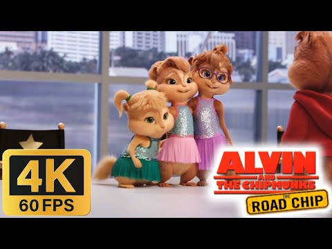 Alvin and the Chipmunks: The Road Chip (2015) - The Chipettes Are In With Alvin's Plan [4K/60FPS]