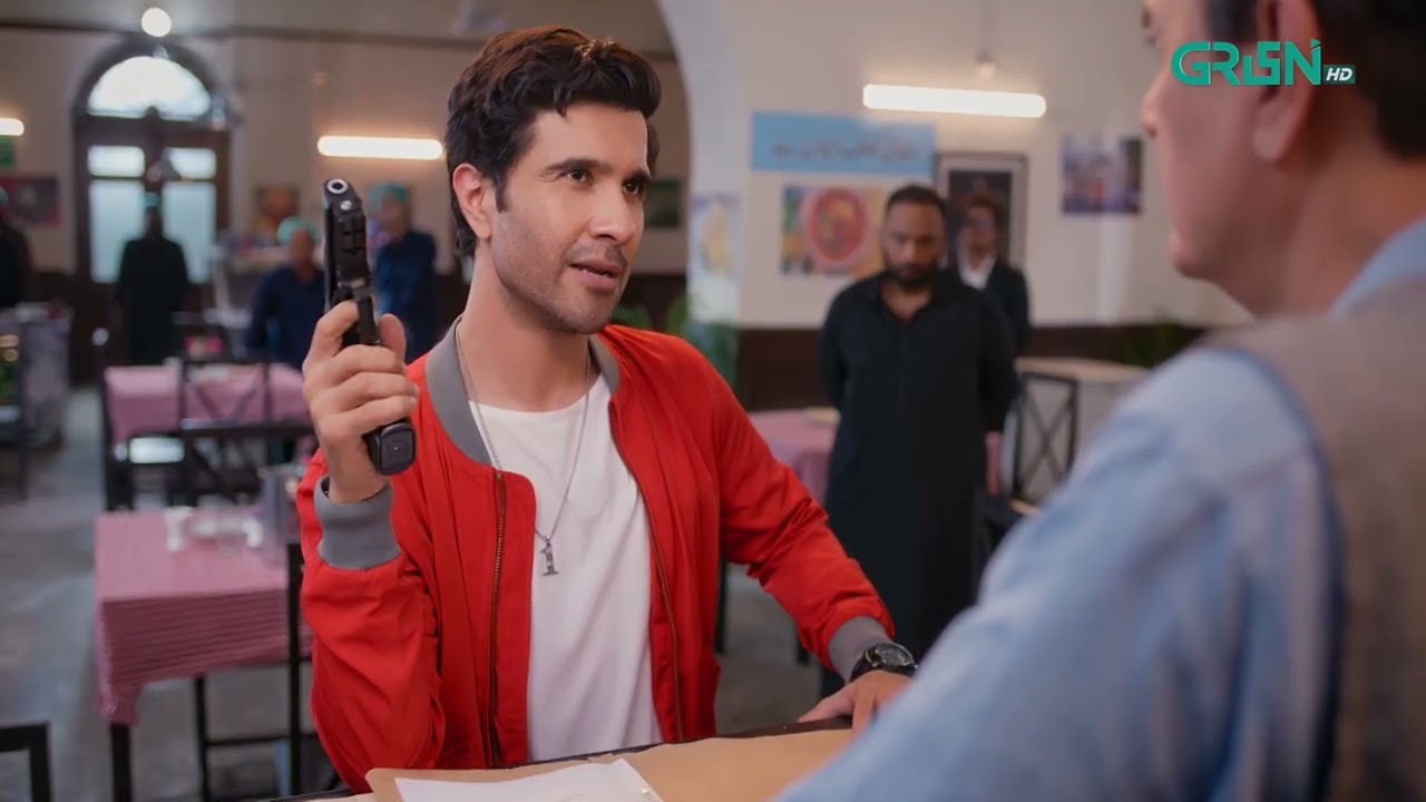 Main Zameen Tu Aasmaan Episode 20 ( Best Scene 03 ) Feroze Khan - Hiba Bukhari - Green TV