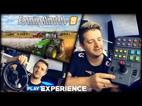 UNBOXING Farm Sim Lenkrad von Logitech für den LS19 Giants / Saitek
