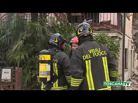 2020-02-17 LUCCA - ESPLOSIONE DISTRUGGE VILLETTA DISABITATA