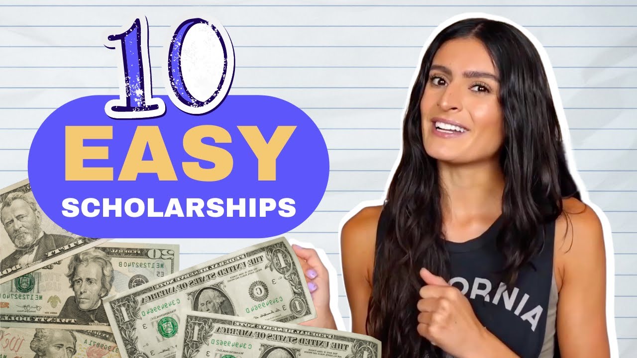 10 EASY Scholarships for 2022 (Over $55,000+ to Win!)