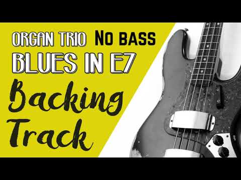 Funk Soul Jazz Bass Play-along - Blues in E7