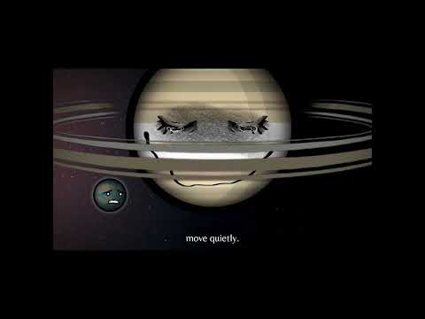 passing Saturn. #solarballs #capcut #animation #edit #saturn #titan #horrorau #horror